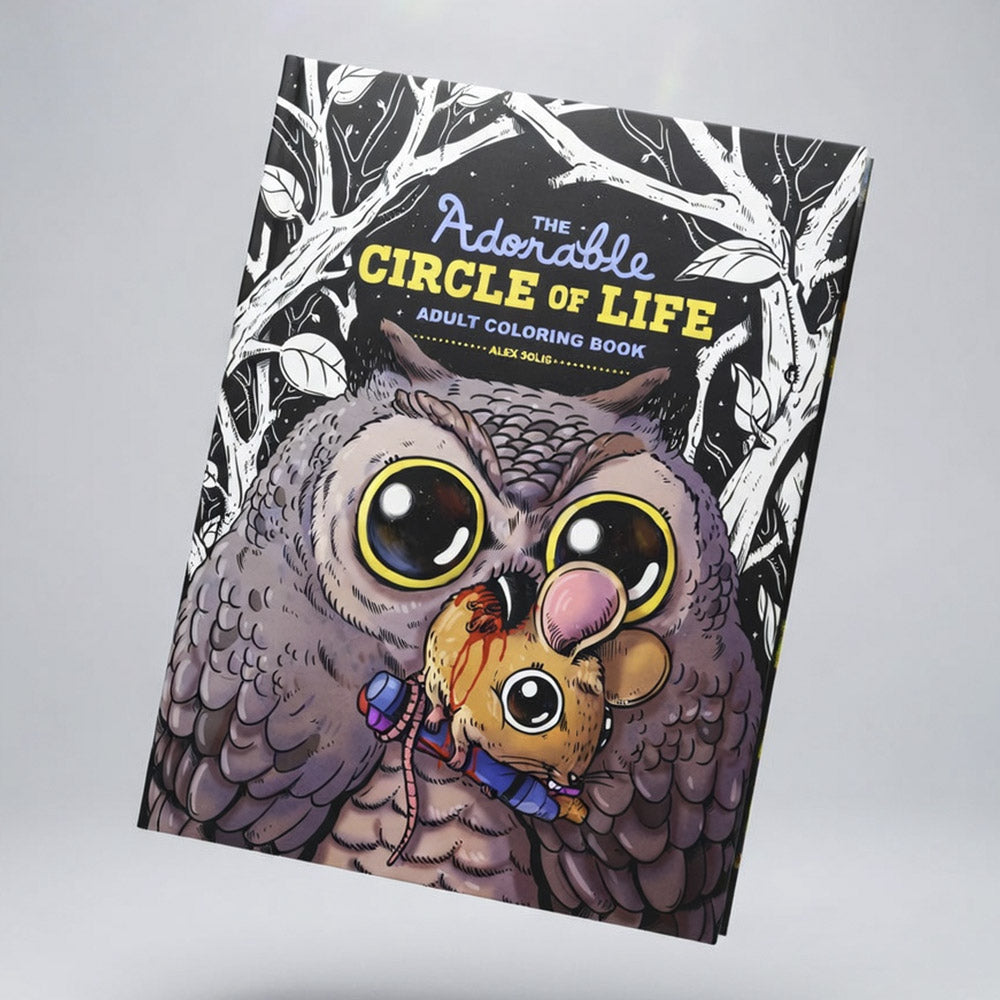 Adorable Circle of Life coloring books