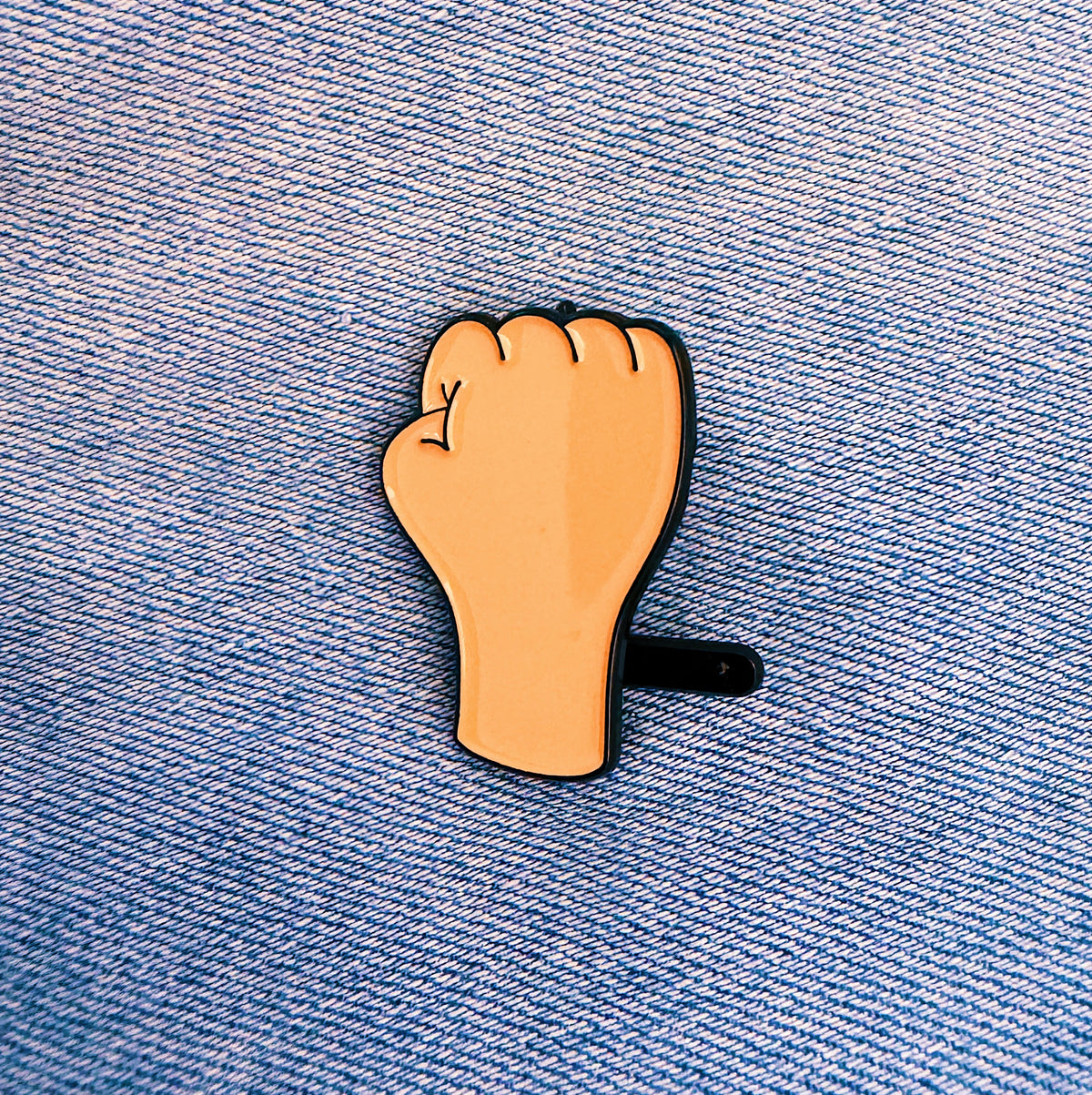 FU Enamel pin (Girl)