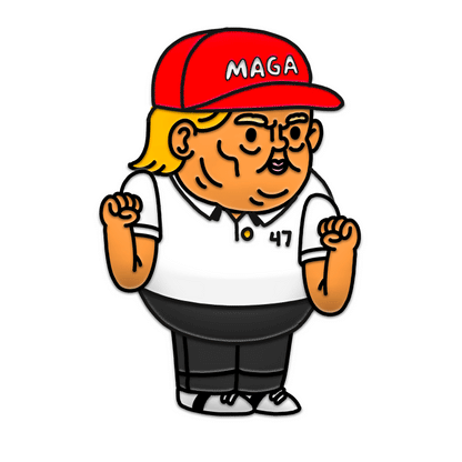 Trump Dancing Pin